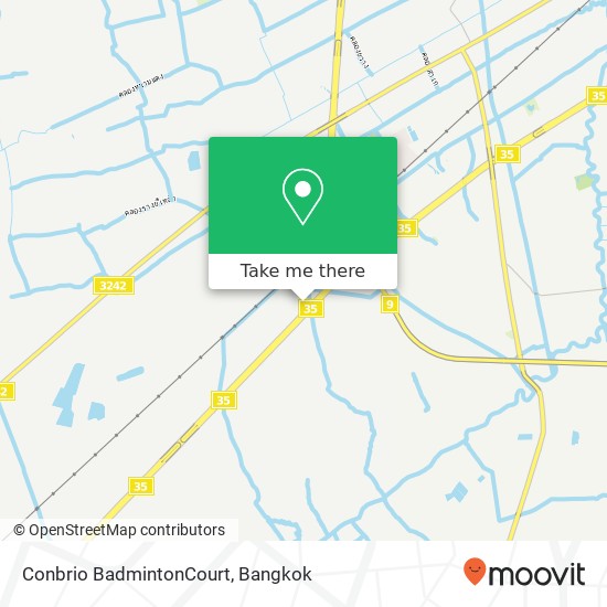 Conbrio BadmintonCourt map