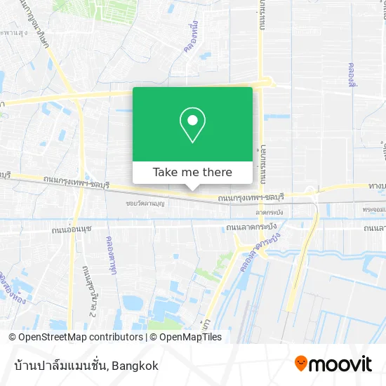 บ้านปาล์มแมนชั่น map