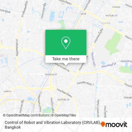 Control of Robot and Vibration Laboratory (CRVLAB) map
