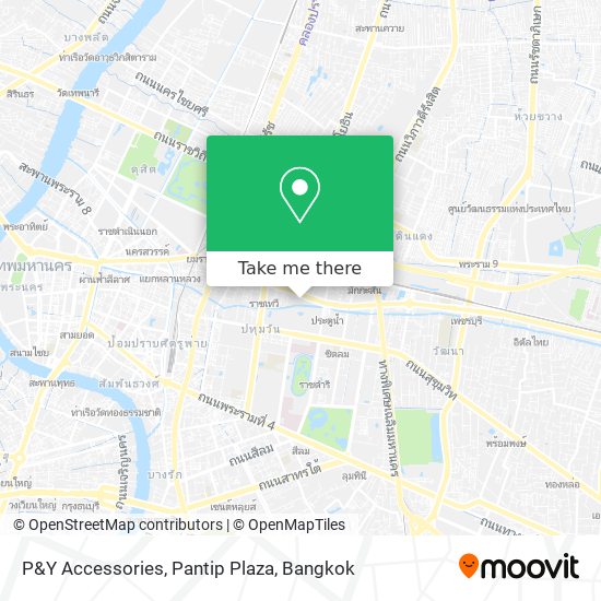 P&Y Accessories, Pantip Plaza map