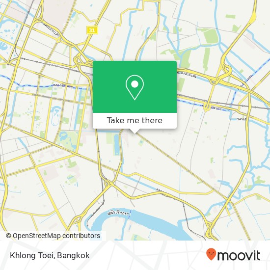 Khlong Toei map