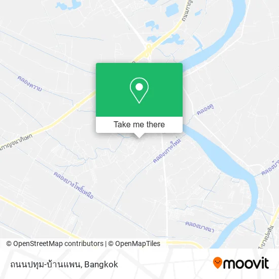 ถนนปทุม-บ้านแพน map