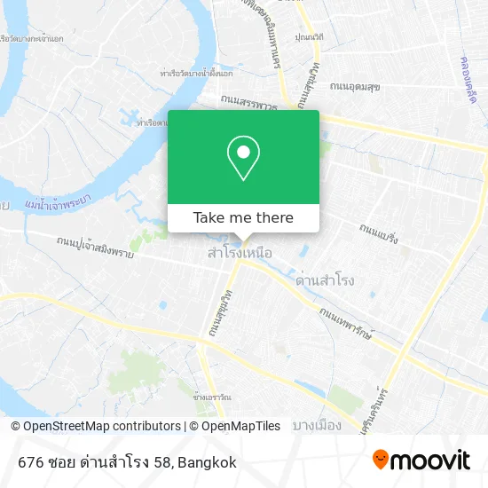 676 ซอย ด่านสำโรง 58 map