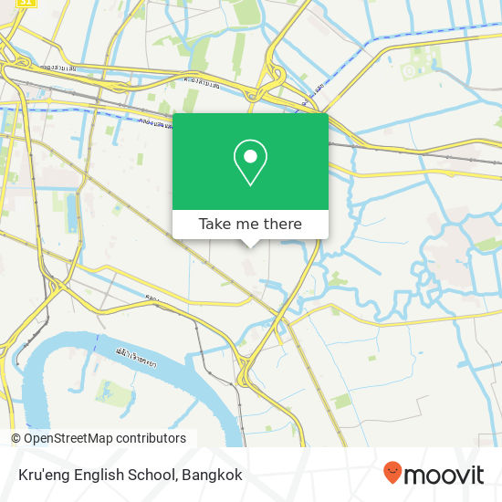 Kru'eng  English School map