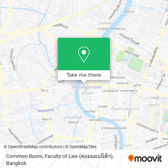 Common Room, Faculty of Law (คอมมอนนิติฯ) map