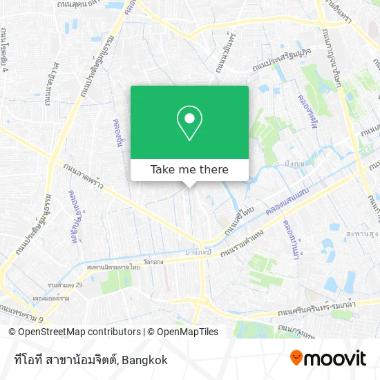 ทีโอที สาขาน้อมจิตต์ map