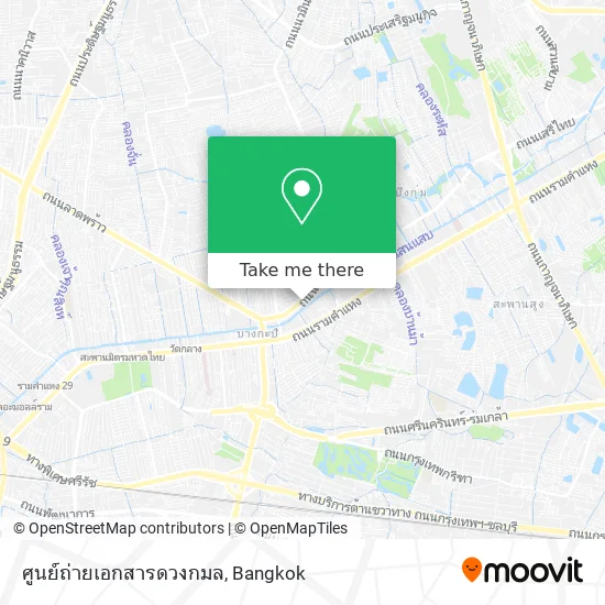 ศูนย์ถ่ายเอกสารดวงกมล map