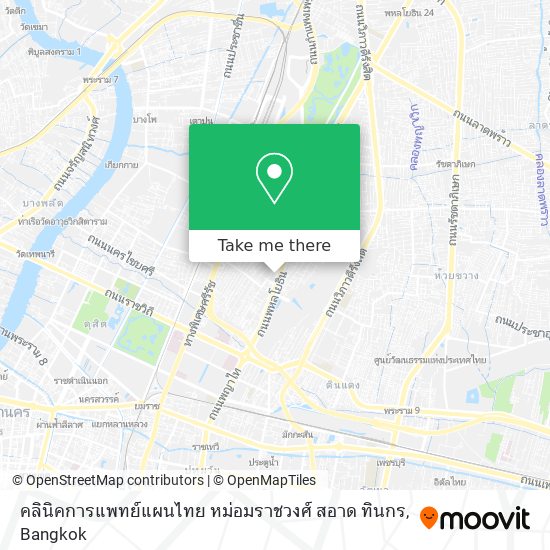 คลินิคการแพทย์แผนไทย หม่อมราชวงศ์ สอาด ทินกร map