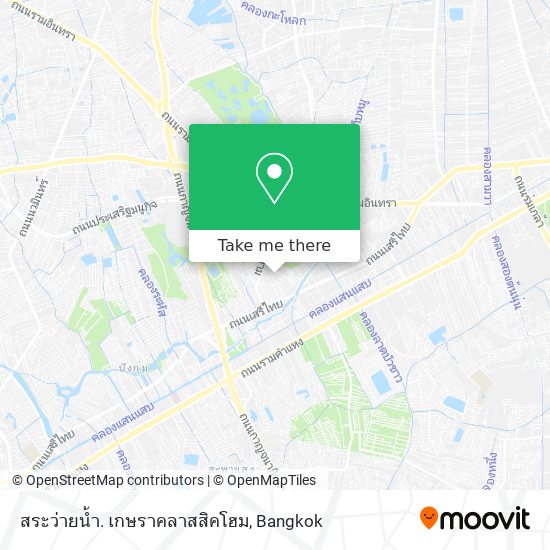 สระว่ายน้ำ. เกษราคลาสสิคโฮม map