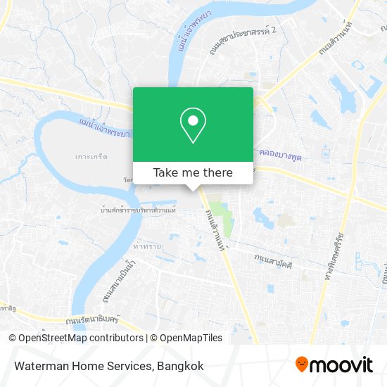 Waterman Home Services map