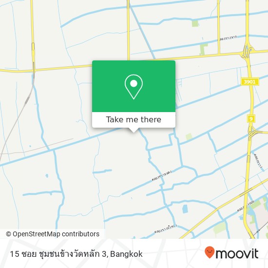 15 ซอย ชุมชนข้างวัดหลัก 3 map