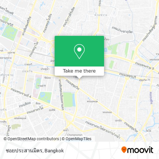 ซอยประสานมิตร map