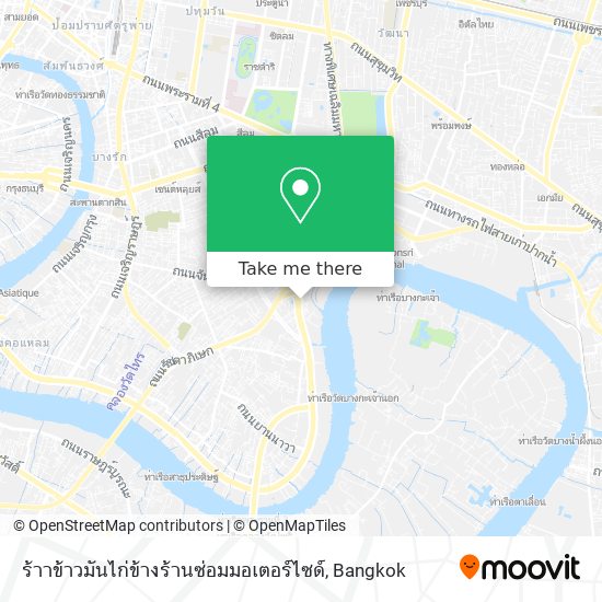 ร้าาข้าวมันไก่ข้างร้านซ่อมมอเตอร์ไซด์ map