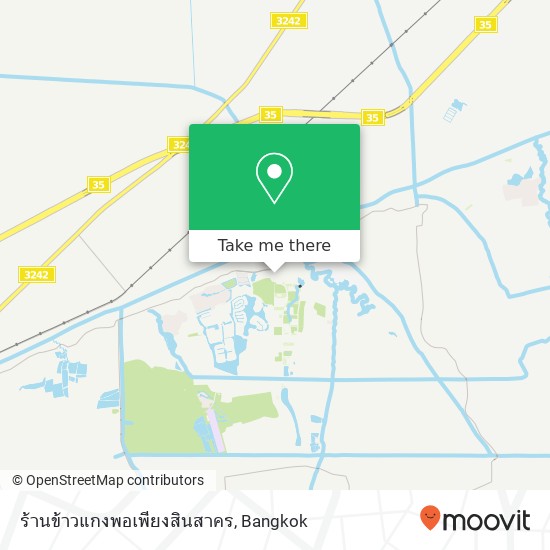 ร้านข้าวแกงพอเพียงสินสาคร map