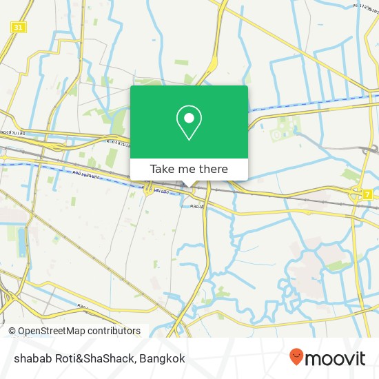 shabab Roti&ShaShack map