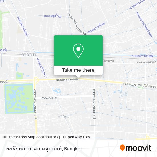 หอพักพยาบาลบางขุนนนท์ map