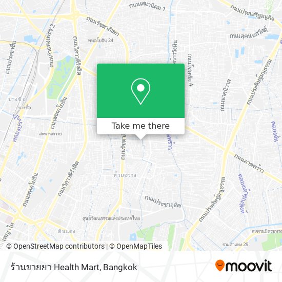 ร้านขายยา Health Mart map