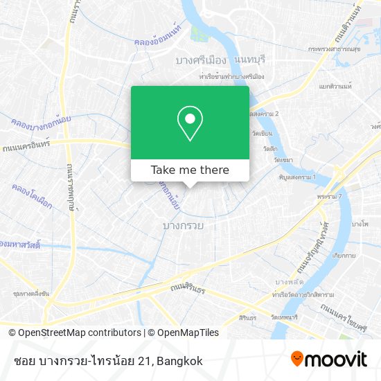 ซอย บางกรวย-ไทรน้อย 21 map