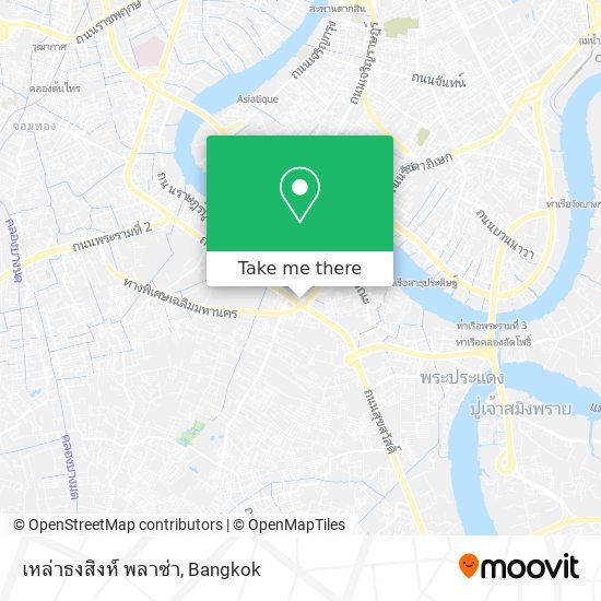 เหล่าธงสิงห์ พลาซ่า map