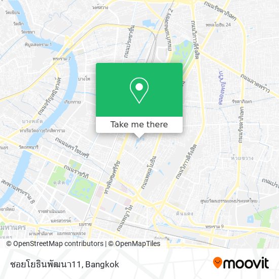 ซอยโยธินพัฒนา11 map