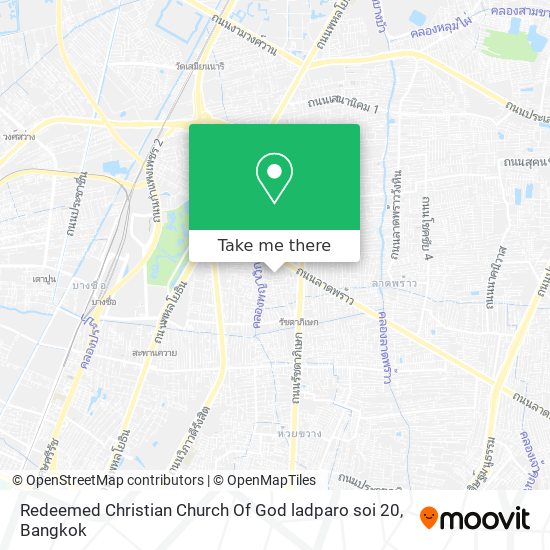 Redeemed Christian Church Of God ladparo soi 20 map