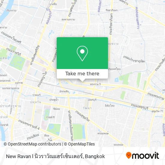 New Ravan l นิวราวัณแฮร์เซ็นเตอร์ map