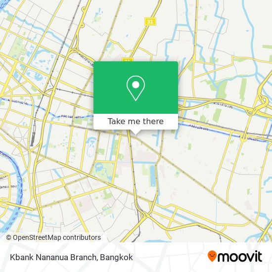 Kbank Nananua Branch map