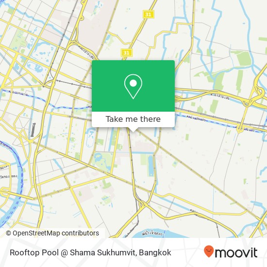 Rooftop Pool @ Shama Sukhumvit map