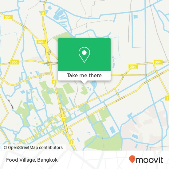 Food Village map