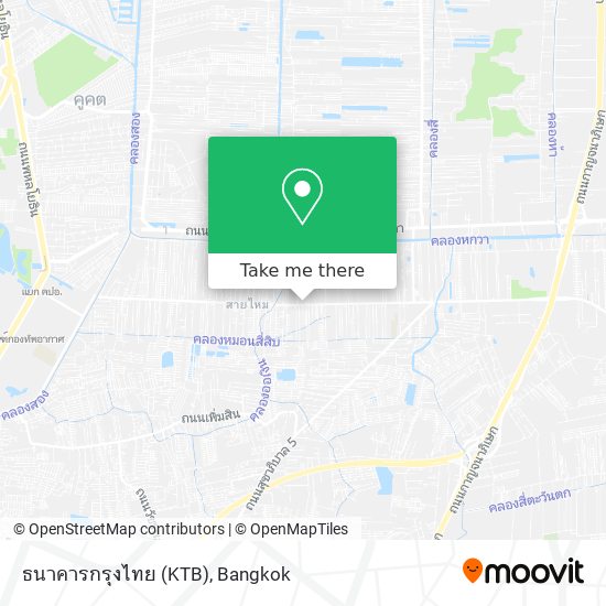 ธนาคารกรุงไทย (KTB) map
