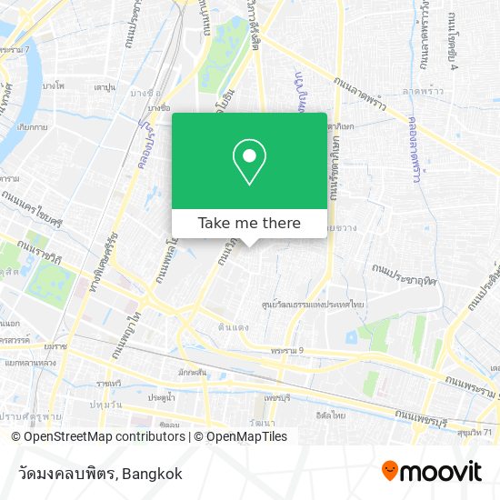 วัดมงคลบพิตร map