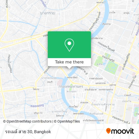 รถเมล์ สาย 30 map