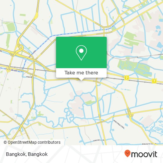 Bangkok map