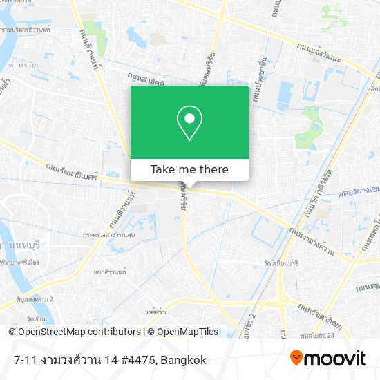 7-11 งามวงศ์วาน 14 #4475 map