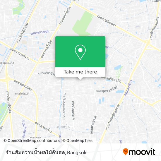 ร้านส้มหวานน้ำผลไม้คั้นสด map