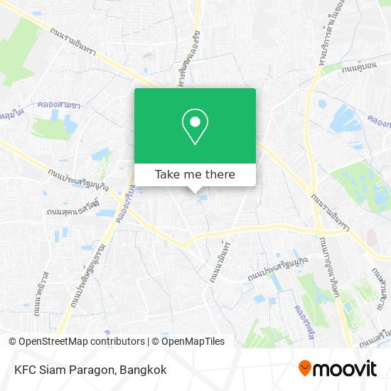 KFC Siam Paragon map