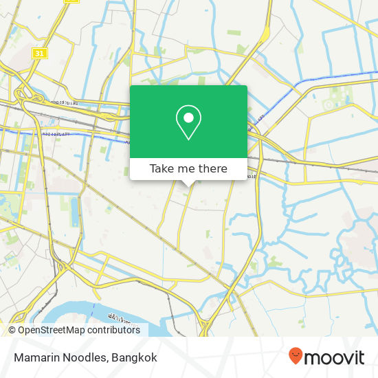Mamarin Noodles map