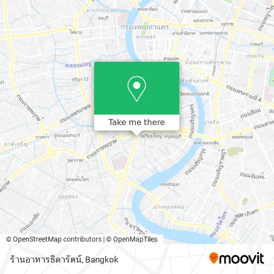 ร้านอาหารธิดารัตน์ map