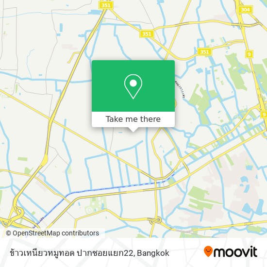 ข้าวเหนียวหมูทอด ปากซอยแยก22 map