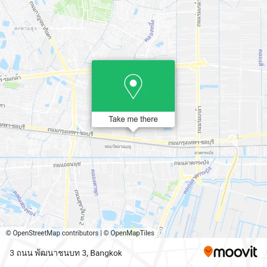 3 ถนน พัฒนาชนบท 3 map