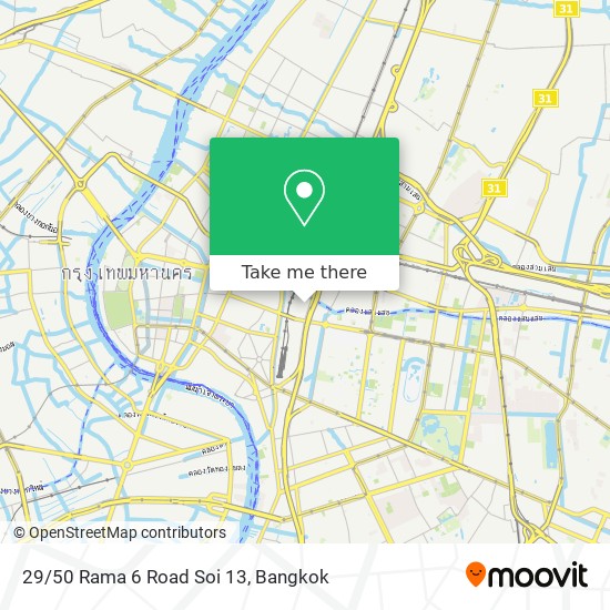29/50 Rama 6 Road Soi 13 map