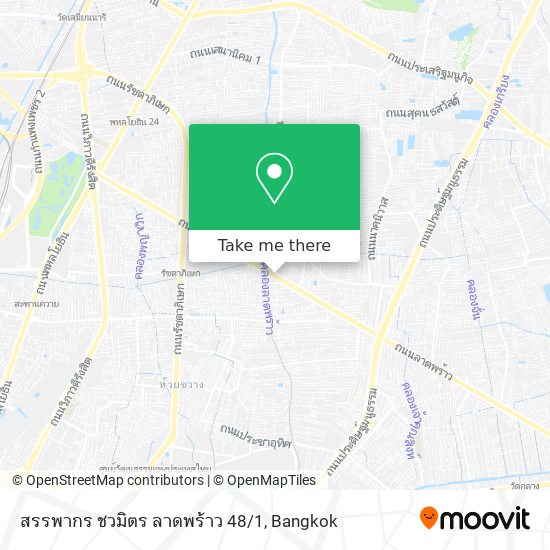 สรรพากร ชวมิตร ลาดพร้าว 48/1 map