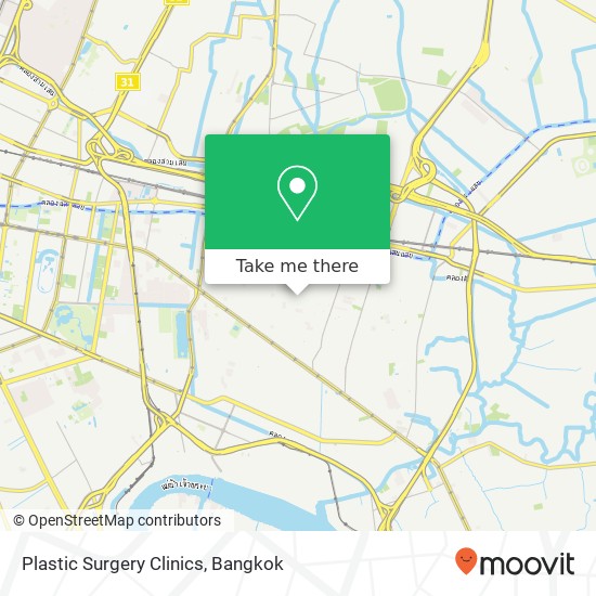 Plastic Surgery Clinics map