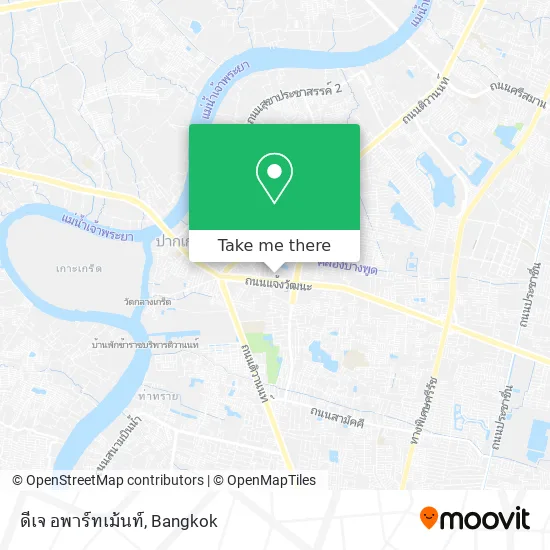 ดีเจ อพาร์ทเม้นท์ map