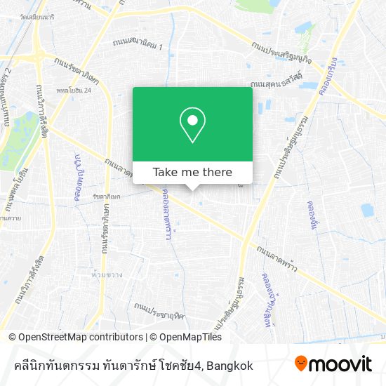 คลีนิกทันตกรรม ทันตารักษ์ โชคชัย4 map