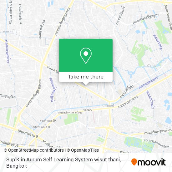 Sup'K in Aurum Self Learning System wisut thani map