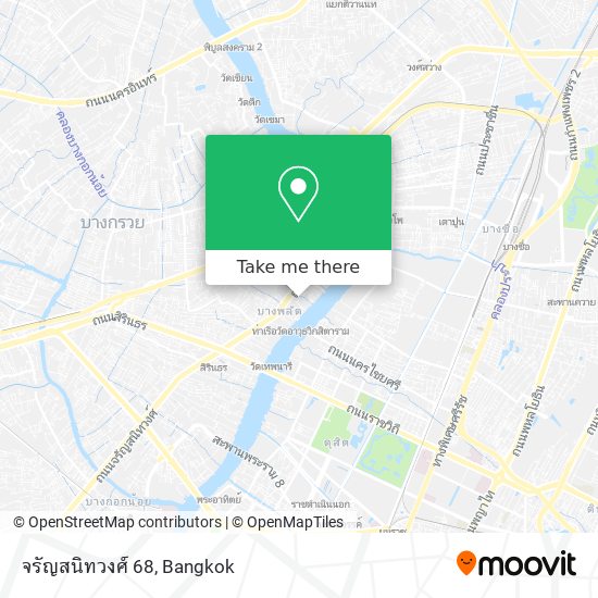 จรัญสนิทวงศ์ 68 map