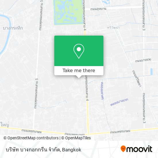 บริษัท บางกอกกรีน จำกัด map