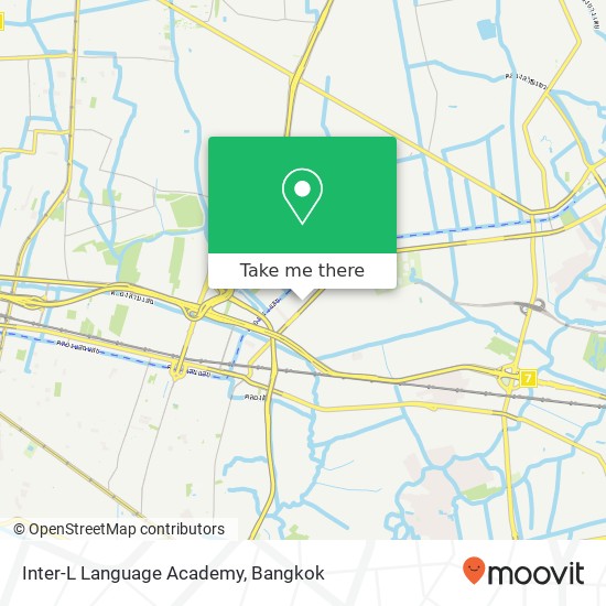 Inter-L Language Academy map