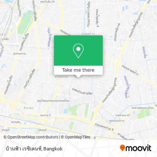 บ้านฟ้า เรซิเดนซ์ map